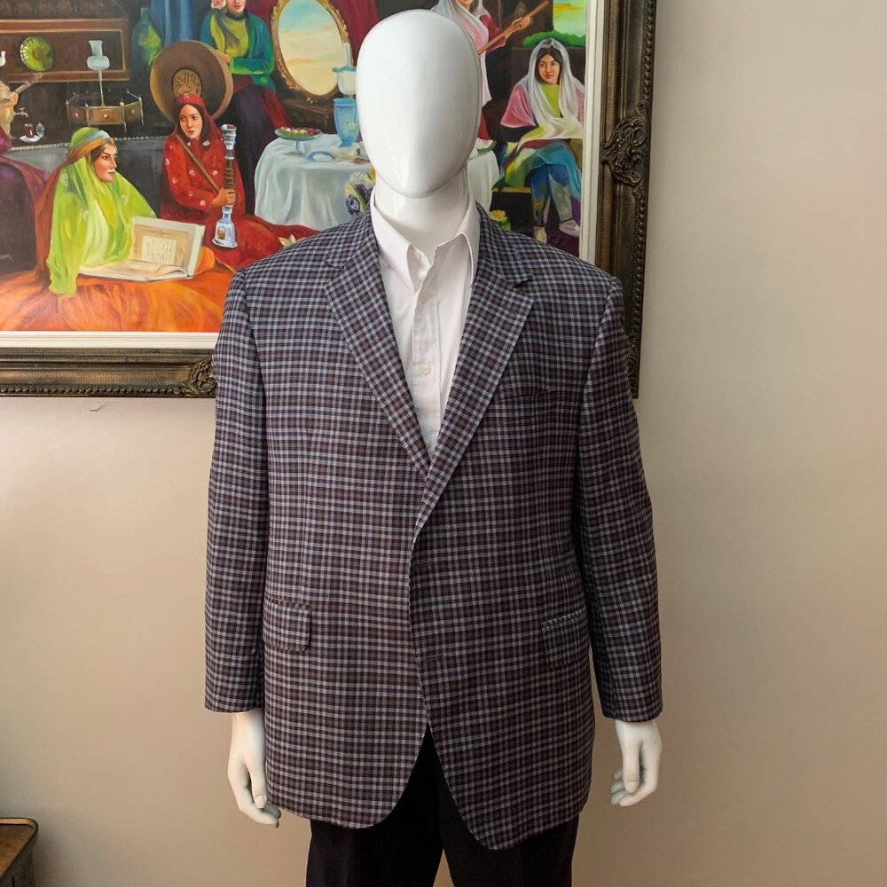Coppley 50R Wool REDA 1865 Contemporary Classic 2-Button Single Breasted Blazer